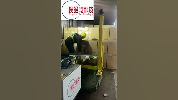 ERG load&unload conveyor is convenient for workers to drag and load.#loading  #warehouse#container