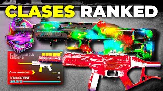 Las 5 MEJORES CLASES *META* para RANKED en WARZONE 3!👑 (Mejores Armas Warzone 3)