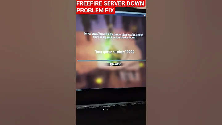 Free fire max server busy problem solved || wht server is busy 😟 #freefire #server #shorts #shots