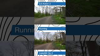 Сравнение стабилизации - Dji Action 2 vs Insta360 Go 2