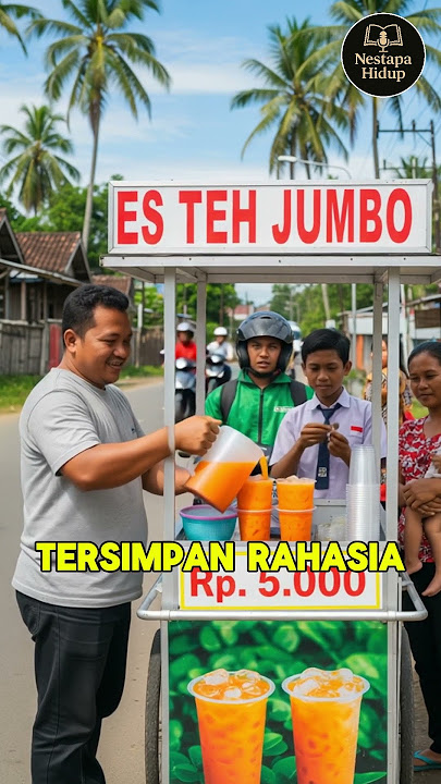 Penjual Es Teh Jumbo Serakah Akhirnya Dapat Balasan
