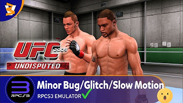 RPCS3 v0.0.32-16555 - UFC 2009 Undisputed (Playable??/Vulkan)