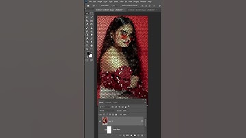 A Mosaic Puzzle Effect in Photoshop. 💥#photoshoptutorial #graphicdesign #gfx #adobephotoshop