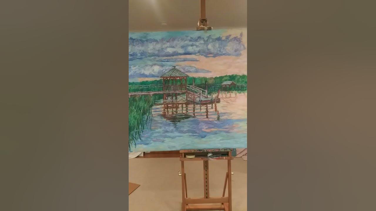 Marsh View at Pawleys Island oil painting by Award Winning Artist