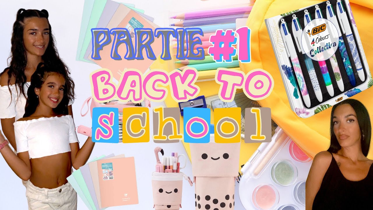 BACK TO SCHOOL - NOS FOURNITURES SCOLAIRES 2022 ENFIN C'EST FAIT