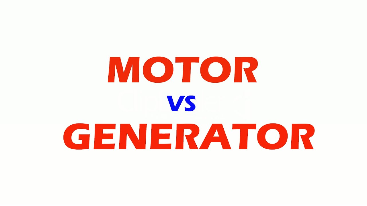 Motor Verses Generator ll Electrical Machines ll BHK Electrical Concepts ll