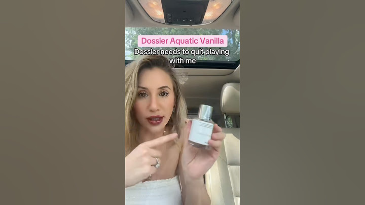 Dossier Aquatic Vanilla Coconut Unisex Fragrance Perfume Review #dossierperfume #perfume #fragrance
