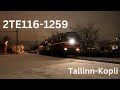 2TE116-1259 arriving to Kopli station