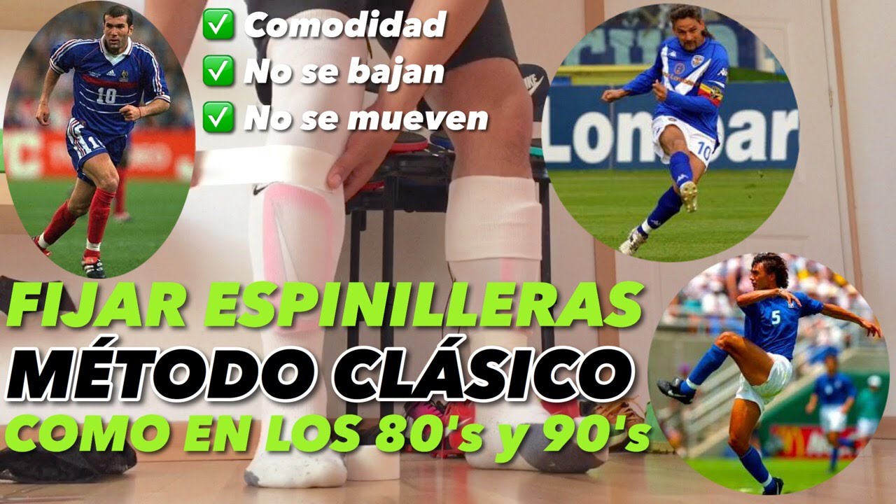 Use las espinilleras para fútbol en forma correcta y evite