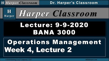 Live Stream, BANA 3000, Week 4, Lecture 2, Forecasting