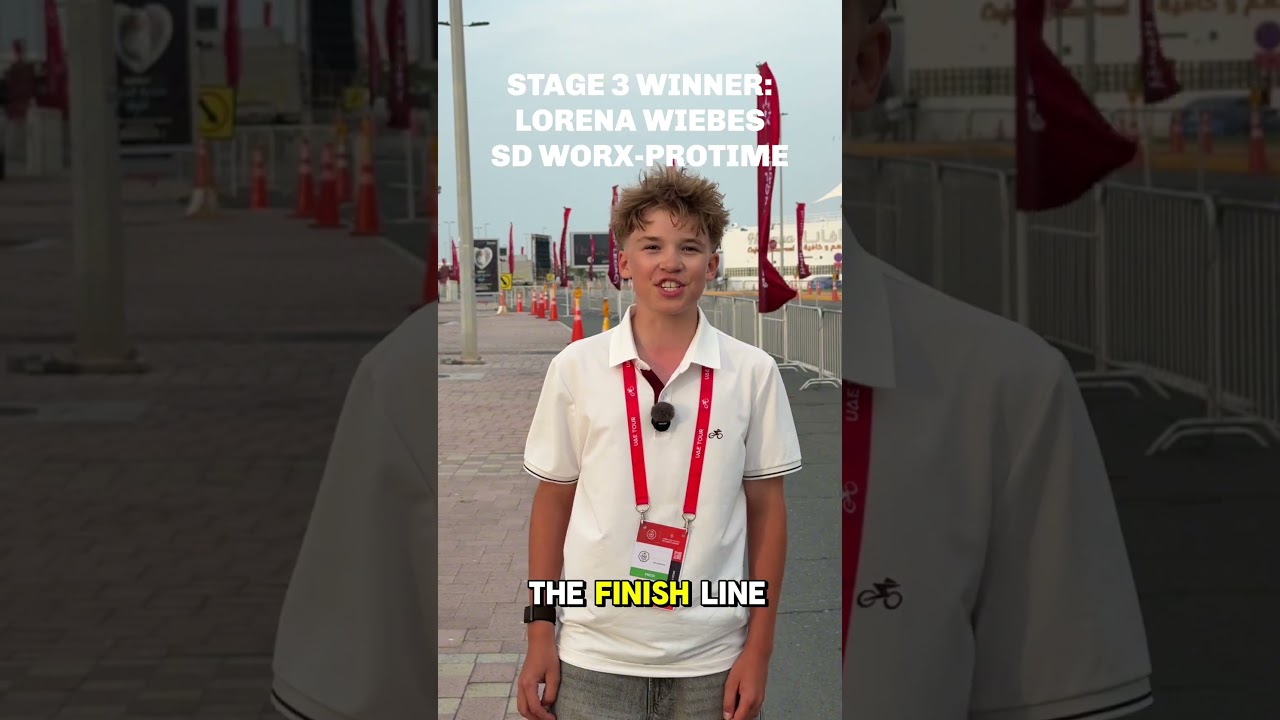 Хет-трик Лорены Вибес на 3-м этапе UAE Tour Woman 2026 и ее планы на завтра.