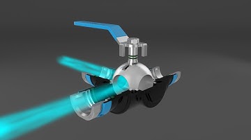 EQOfluids 3 Way Valve