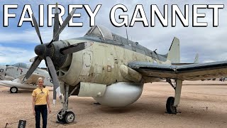 A Gander at the Gannet (Fairey Gannet AEW.3) at Pima Air and Space Museum