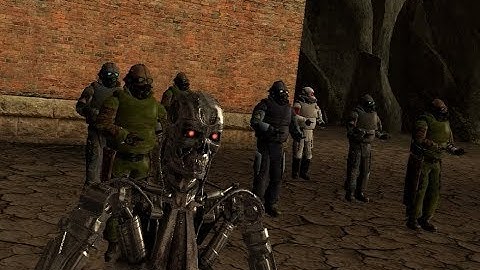 Combine Army Destroyed By Terminators Garry