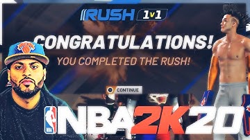 I TOOK MY 99 PLAYMAKING FOUR TO THE 1V1 RUSH EVENT | NBA2K20