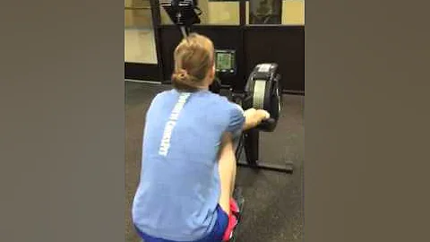 600m row/ Allison Buns at Proventus CrossFit