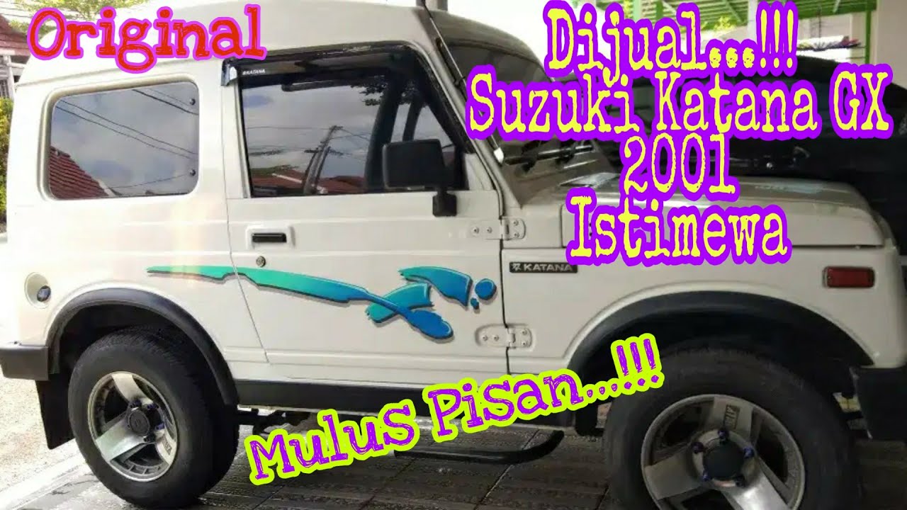 Dijual Mobil  Suzuki  Katana  GX 2001 Mulus Kinclong Dan 