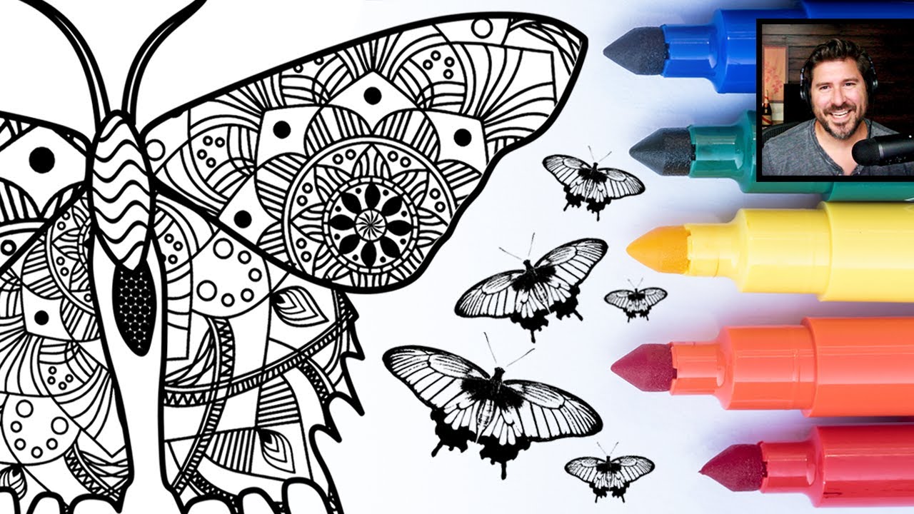 Flower Coloring Pages for Adults Graphic by Design Creator Press