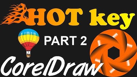 Corel Draw Tips & Tricks Rotate and CLONE Part 2 HOT KEY