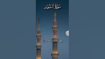 ايات من سورة النور | القرآن الكريم | الشيخ محمد اللحيدان