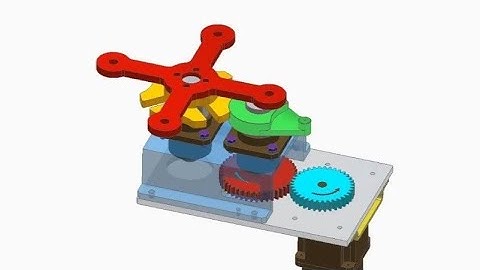 Geneva 4 station Motion Indexer Mechanism