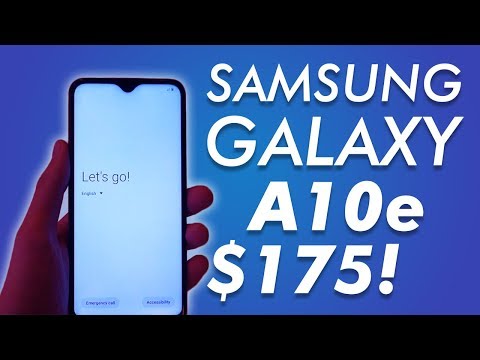 Galaxy A10e Unboxing and Impressions - Better Buy Than the Note 10? ($175!)