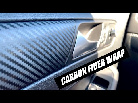 Upgrading my Interior Trim! - Carbon Fiber Wrapping my MK6 GLI