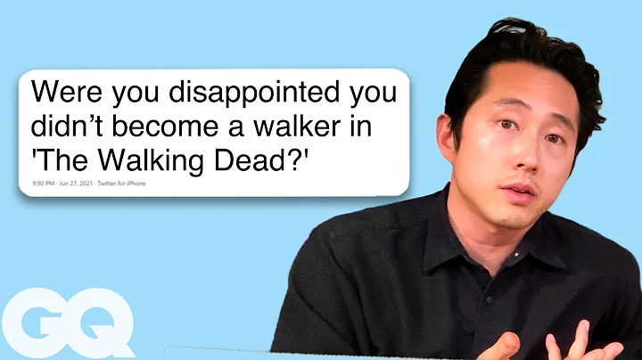 Steven Yeun Replies to Fans on the Internet | Actu...