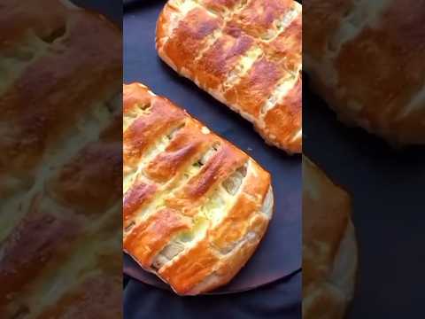 идеальные мясной пирог из слоёного теста #shorts #рецепты #пирогсмясом