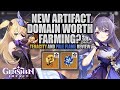 Are the NEW ARTIFACTS Worth Your Resin? | Pale Flame & Tenacity | Genshin Impact