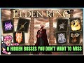 Elden Ring - 6 IMPORTANT Optional Bosses You Don't Want to Miss - Hidden Weapons & Armor Location!