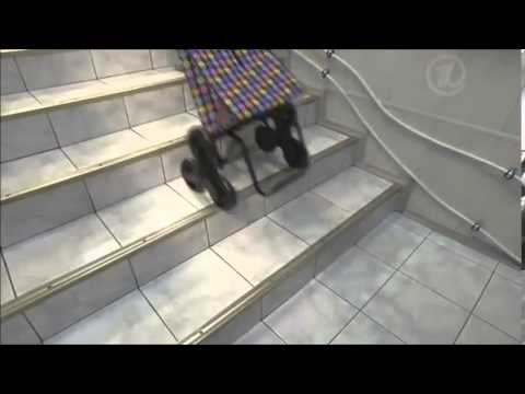 Cумка тележка хозяйственная на 6 колесах шагающая IRIT IRS-03Irit 03
