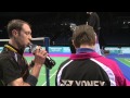 Badminton - Iztok Utrosa vs Misha Zilberman (MS, R32) - Scottish Open 2015