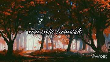 Romantic Homicide - d4vd (lyrics)