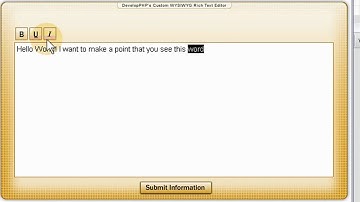 Flash WYSIWYG Open Code Rich Text Editor Tutorial Part 4