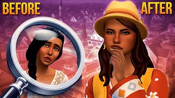 Turning Your Gallery Sim into a Paranormal Investigator | Sims 4 Create A Sim (CAS Makeover)