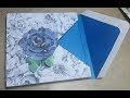 Box Envelope Tutorial  / Card with Dimension