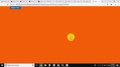 MODAL OR  POP UP MESSAGE BOX IN BOOTSTRAP || Lecture#14 || Amjad Ali || IN HINDI/URDU