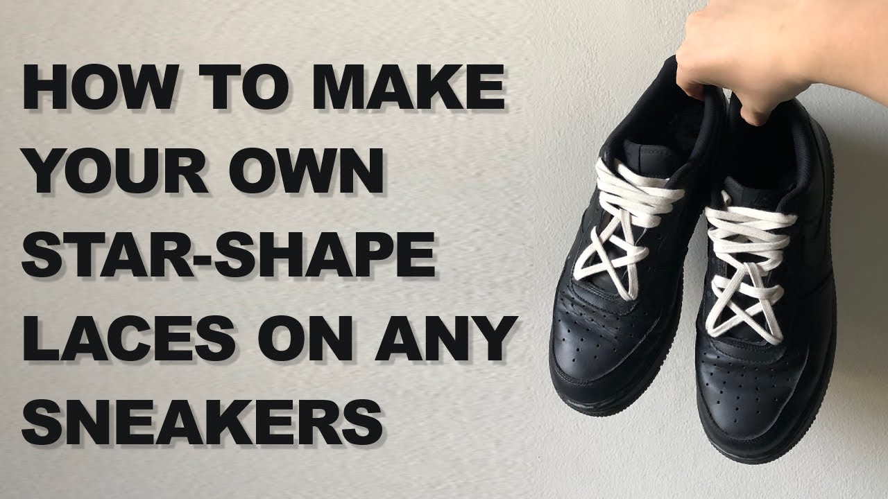 HOW TO LACE YOUR SNEAKERS LIKE A PRO 