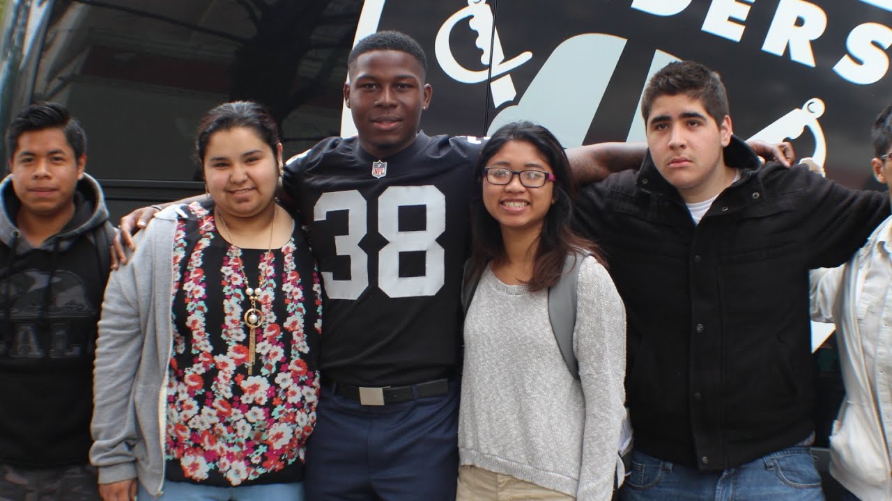⁣Financial Literacy With Operation Hope & The  Oakland Raiders