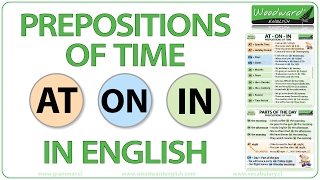 AT ON IN  Prepositions of Time in English