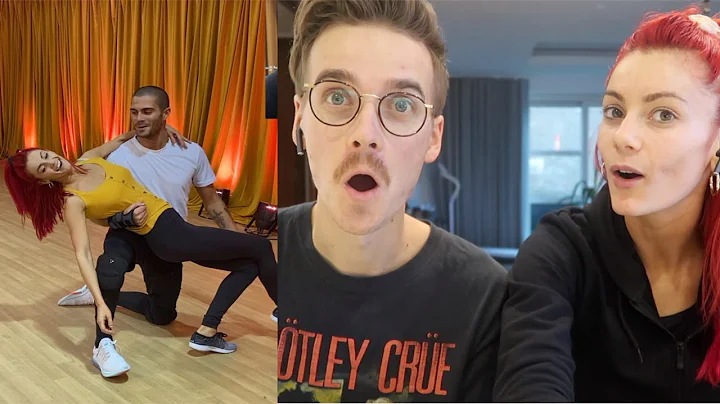 Reacting to unseen Strictly rehearsal footage...
