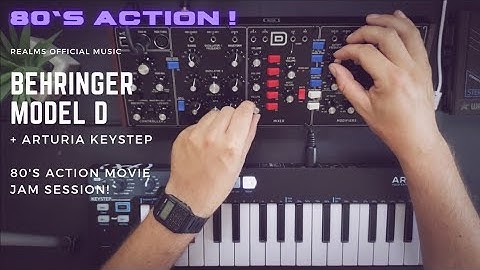 Behringer Model D + Arturia Keystep - 80