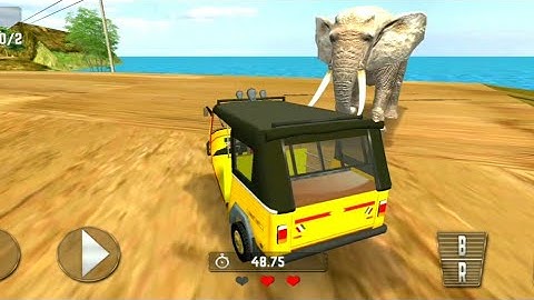 Offroad Tuk Tuk Auto Rickshaw Driving Simulator Game - Auto Simulator - Android Gameplay #6