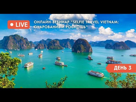 ДЕНЬ 3 | Онлайн-Вебинар "Selfie Travel Vietnam: Очарование и Роскошь"