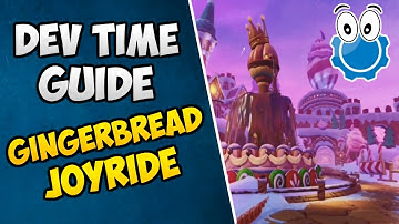 Gingerbread Joyride Dev Times Quick Guide (CTR Nitro Fueled Developer Times Guide #6)
