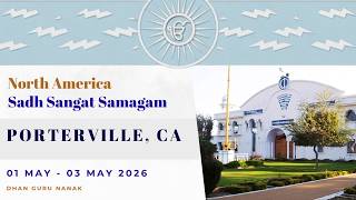 LIVE Porterville Sadhsangat Samagam 2026 | Day 1 | 01 May'26 | Fri Eve
