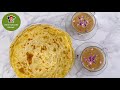 Paratha with Shir Chai | شیر چای وطنی  با پراته نرم و گرم