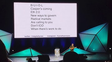 Ethereum DevCon4 | BUIDL Sing Along Song