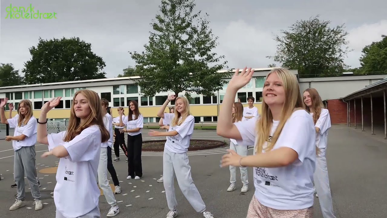 Skolernes Motionsdag opvarmningsdans 2021